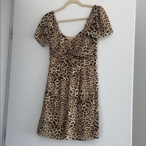 Cheetah Short Dress